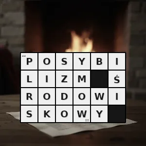 Rozwiązanie krzyżówki: koncepcja z xx w która zakłada że warunki środowiska przyrodniczego są wszechmocne ale człowiek i tak może dokonywać wyborów czyli człowiek może uciec od czegoś uciążliwego - posybilizm środowiskowy | hasła, synonimy i podpowiedzi Hasło krzyżówkowe koncepcja z xx w która zakłada że warunki środowiska przyrodniczego są wszechmocne ale człowiek i tak może dokonywać wyborów czyli człowiek może uciec od czegoś uciążliwego - posybilizm środowiskowy – rozwiązanie, synonimy, podpowiedzi i definicje krzyżówkowe